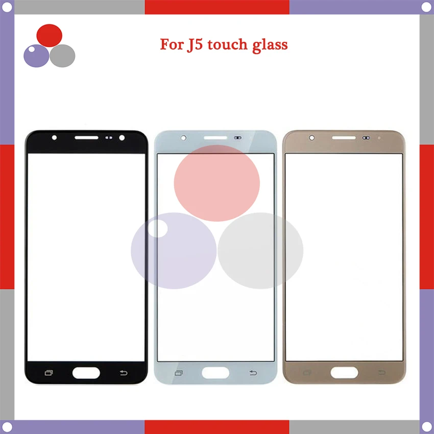 Фото 10pcs/lot High Quality For Samsung Galaxy J5 2016 J510F J510M Touch Panel Glass Front Lens Screen | Мобильные телефоны и