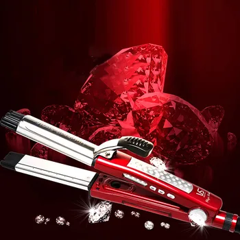 Professional Straight Curler Red Durable 5 Mode Heating Steam Straightener Dry & Wet Curler Hair Curler Curling Beauty Hair Care
Professional Straight Curler Red Durable 5 Mode Heating Steam Straightener Dry & Wet Curler Hair Curler Curling Beauty Hair Care