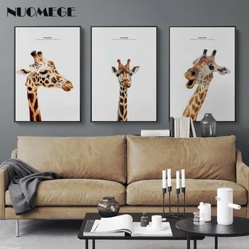 Giraffe Cute Animal Posters and Prints Canvas Art Painting Wall Art Nursery Decorative Picture Nordic Style Kids Decoration
Giraffe Cute Animal Posters and Prints Canvas Art Painting Wall Art Nursery Decorative Picture Nordic Style Kids Decoration