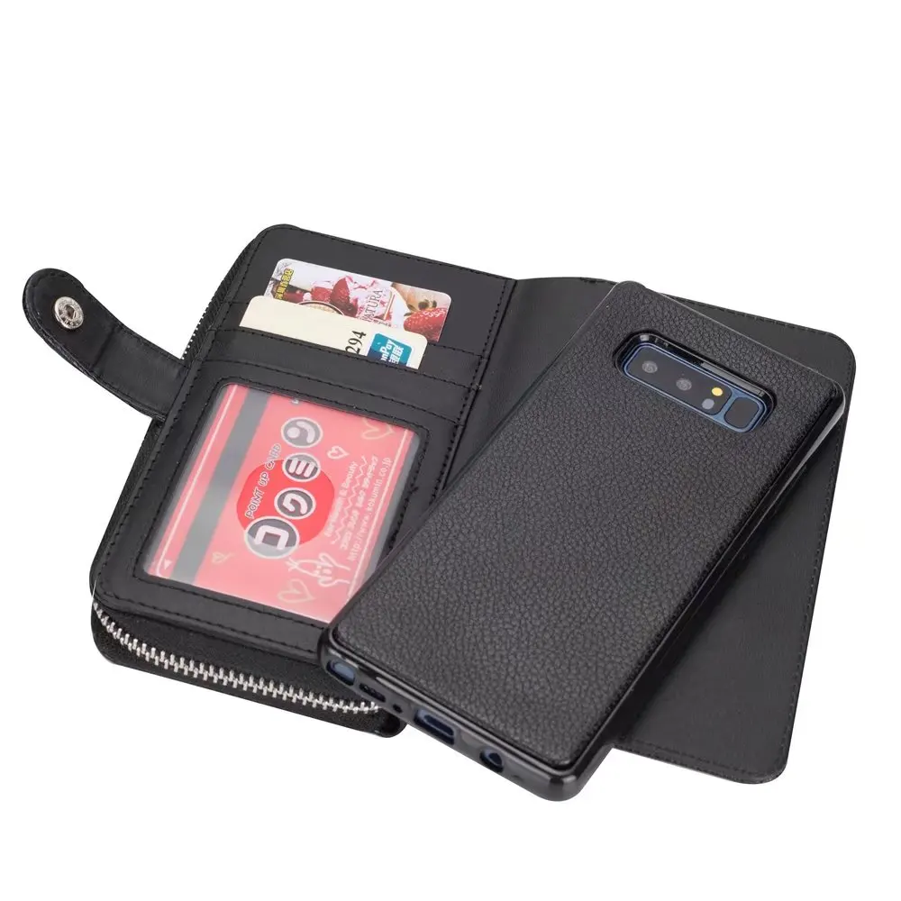Multifunction For Samsung Galaxy Note 8 PU Leather Wristlet Cash Clutch Wallet Card Slot 2 in 1 Phone Case Back Cover For Note 8
Multifunction For Samsung Galaxy Note 8 PU Leather Wristlet Cash Clutch Wallet Card Slot 2 in 1 Phone Case Back Cover For Note 8