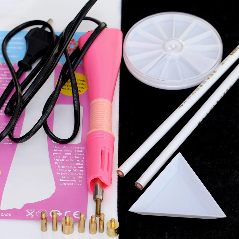 Fast Heated ! Hotfix Rhinestone Applicator Pink Choice Hot Fix Applicator Iron-on Wand Heat-fix Tool Wand Gun Garment Y2999
Fast Heated ! Hotfix Rhinestone Applicator Pink Choice Hot Fix Applicator Iron-on Wand Heat-fix Tool Wand Gun Garment Y2999