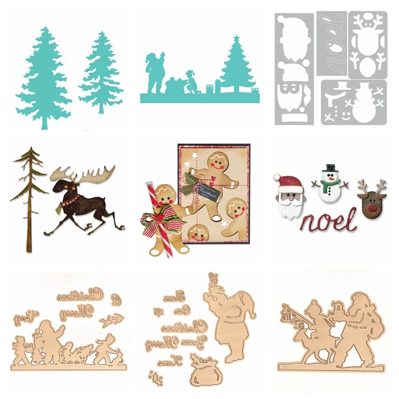 10 Sets Celebrate Christmas Metal Cutting Dies Stencils For DIY Scrapbooking Decorative Embossing Handcraft Die Cutting Template
10 Sets Celebrate Christmas Metal Cutting Dies Stencils For DIY Scrapbooking Decorative Embossing Handcraft Die Cutting Template
