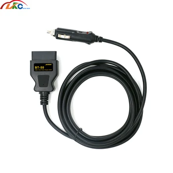 

AUTOOL BT-50 ECU Power Interface/Connector OBD2 Vehicle ECU Emergency Power For 12V DC Power Source Supply Cable Memory Saver