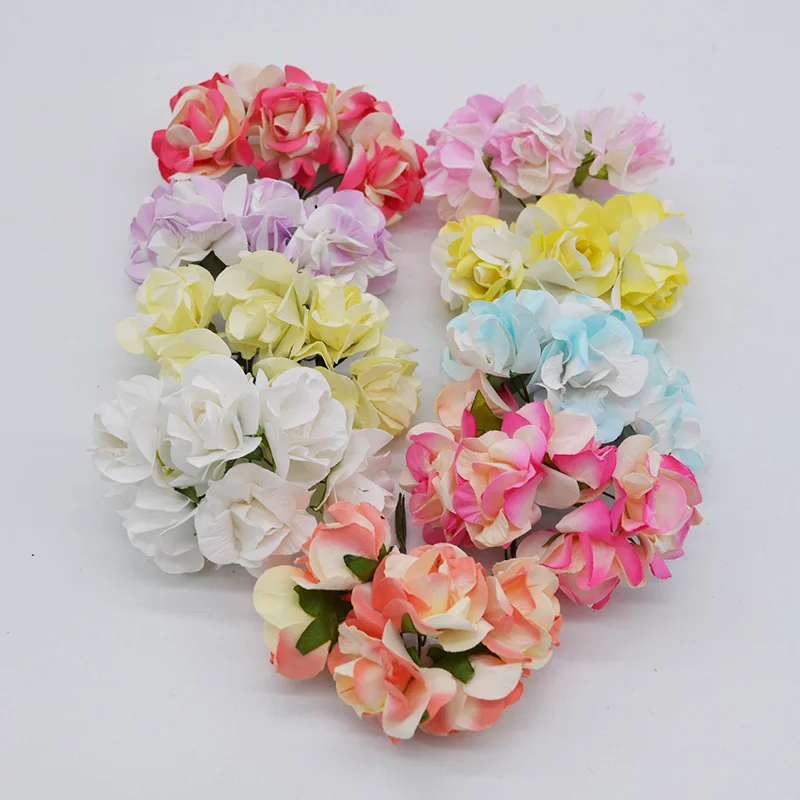 New 72pcs 3.5cm Silk Artificial Rose Flower Bouquet For Wedding Party Decoration Scrapbooking Wreath DIY Craft Flower
New 72pcs 3.5cm Silk Artificial Rose Flower Bouquet For Wedding Party Decoration Scrapbooking Wreath DIY Craft Flower