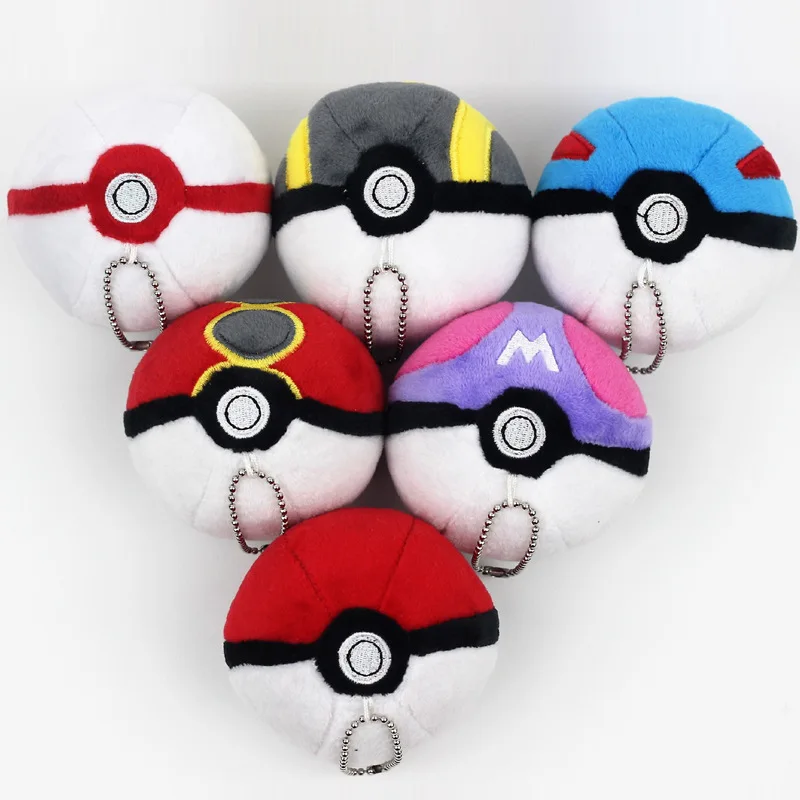 6 Styles Pokeball High Quality Cute 8CM Plush Toys Cartoon Anime Keychain Stuffed Dolls Pendant Kids Gift
6 Styles Pokeball High Quality Cute 8CM Plush Toys Cartoon Anime Keychain Stuffed Dolls Pendant Kids Gift