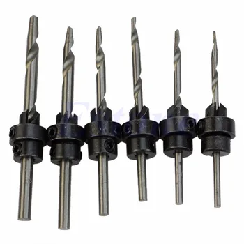 22Pcs Countersink Drill Bit Set Adjustable Depth Stop Collars Woodworking Wrench Hand Tools
22Pcs Countersink Drill Bit Set Adjustable Depth Stop Collars Woodworking Wrench Hand Tools