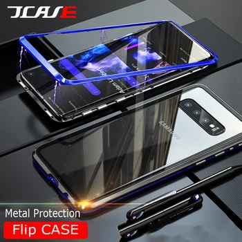 Magnetic Adsorption Phone Case For Samsung Galaxy S10 Plus S10+ Metal Bumper Protection Case For Galaxy S8 s9 plus Note 8 9 
Magnetic Adsorption Phone Case For Samsung Galaxy S10 Plus S10+ Metal Bumper Protection Case For Galaxy S8 s9 plus Note 8 9
