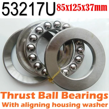 85x125x37 mm Thrust Ball Bearings 53217U Axial 53217M 18217 Plane With aligning housing washer 85*125*37 Free shipping Wholesale
85x125x37 mm Thrust Ball Bearings 53217U Axial 53217M 18217 Plane With aligning housing washer 85*125*37 Free shipping Wholesale