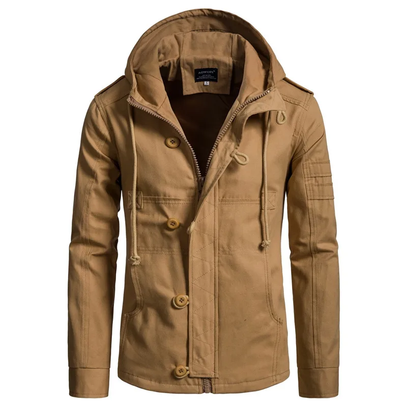 AmberHeard Men Military Tactical Jacket 2019 Fashion Mens Autumn Winter Coats Soldier Cotton Air Force One Hooded Jacket Outwear
AmberHeard Men Military Tactical Jacket 2019 Fashion Mens Autumn Winter Coats Soldier Cotton Air Force One Hooded Jacket Outwear