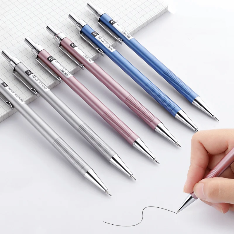 0.5mm 0.7mm Graphite Drafting Metal Mechanical Pencil Writing Automatic Pencil Eraser For Kids Gifts Korean Stationery
0.5mm 0.7mm Graphite Drafting Metal Mechanical Pencil Writing Automatic Pencil Eraser For Kids Gifts Korean Stationery