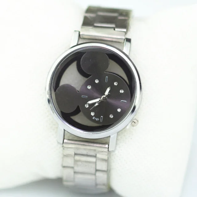 Женские часы Лидер продаж роскошные брендовые Модные прозрачные кварцевые с