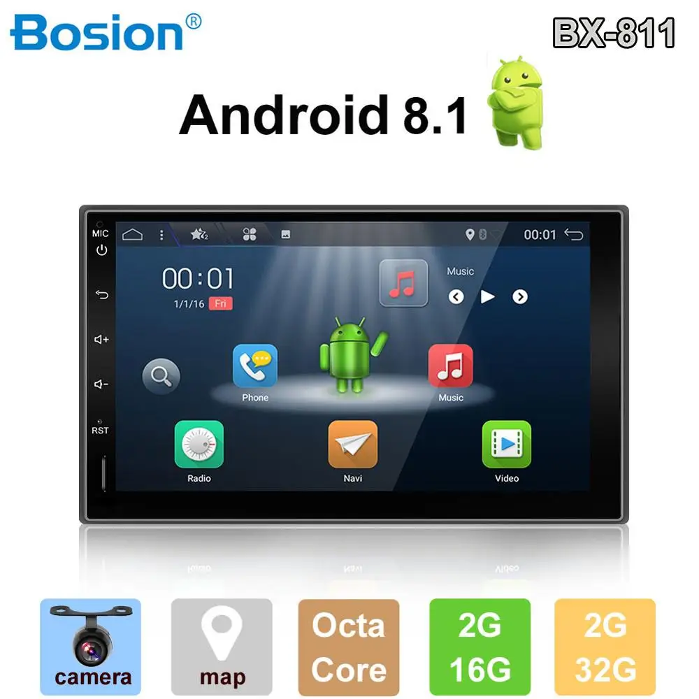 Bosion 2din Car Radio DVD Android 9.0 multimedia player Autoradio 7''Touch screen GPS Bluetooth FM WIFI auto audio player stereo
Bosion 2din Car Radio DVD Android 9.0 multimedia player Autoradio 7''Touch screen GPS Bluetooth FM WIFI auto audio player stereo
