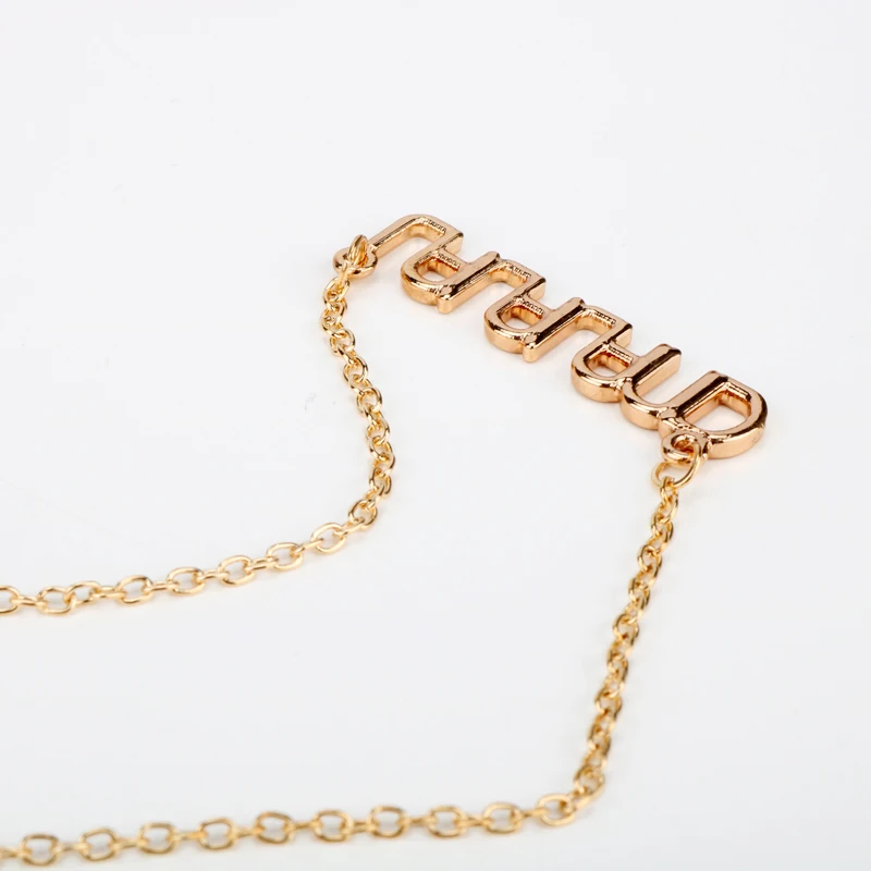 Dongsheng модное ожерелье цепочка золотого цвета с подвеской из фильма Ла ла Земля