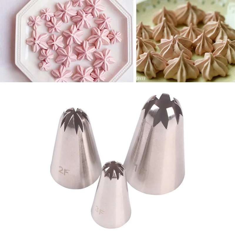 3Pcs CherryFlower Cream Nozzles Cake Decorating Tools Icing Nozzles Stainless Steel Pastry Cupcake Decor Head Bake Pastry Tools
3Pcs CherryFlower Cream Nozzles Cake Decorating Tools Icing Nozzles Stainless Steel Pastry Cupcake Decor Head Bake Pastry Tools