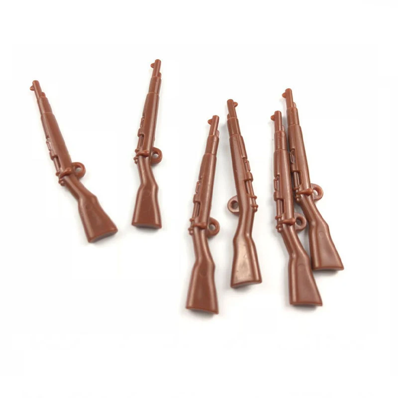 100 Pcs/Lot Blocks WW2 Compatible 98K Brown Military Weapons Guns MOC Parts Building Bricks Kids Toys B36
100 Pcs/Lot Blocks WW2 Compatible 98K Brown Military Weapons Guns MOC Parts Building Bricks Kids Toys B36