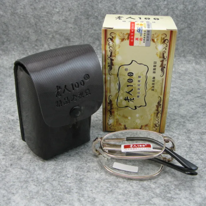 The old man 100 high-end fashion brand folded presbyopic glasses high clear glass mirror 818 and older anti fatigue
The old man 100 high-end fashion brand folded presbyopic glasses high clear glass mirror 818 and older anti fatigue