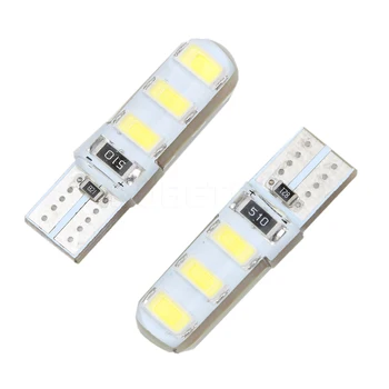 100PCS Hot T10 Waterproof DC 12V 150LM W5W 5730 6 SMD Car styling Wedge License Plate Side Turn Signal Light Car Accessories
100PCS Hot T10 Waterproof DC 12V 150LM W5W 5730 6 SMD Car styling Wedge License Plate Side Turn Signal Light Car Accessories