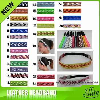 Softball Baseball Football Leather Seamed Headbands Fast Pitch Hair Bands Bandage On Head Gum For Hair Scrunc 37 color in stock
Softball Baseball Football Leather Seamed Headbands Fast Pitch Hair Bands Bandage On Head Gum For Hair Scrunc 37 color in stock