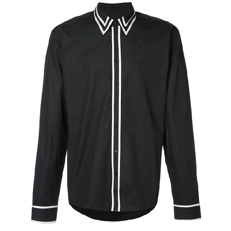 S-6XL New 2018 Men's clothing Hair Stylist GD fashion slim Splice collar Shirt Stage Plus Size Singer costumes
S-6XL New 2018 Men's clothing Hair Stylist GD fashion slim Splice collar Shirt Stage Plus Size Singer costumes