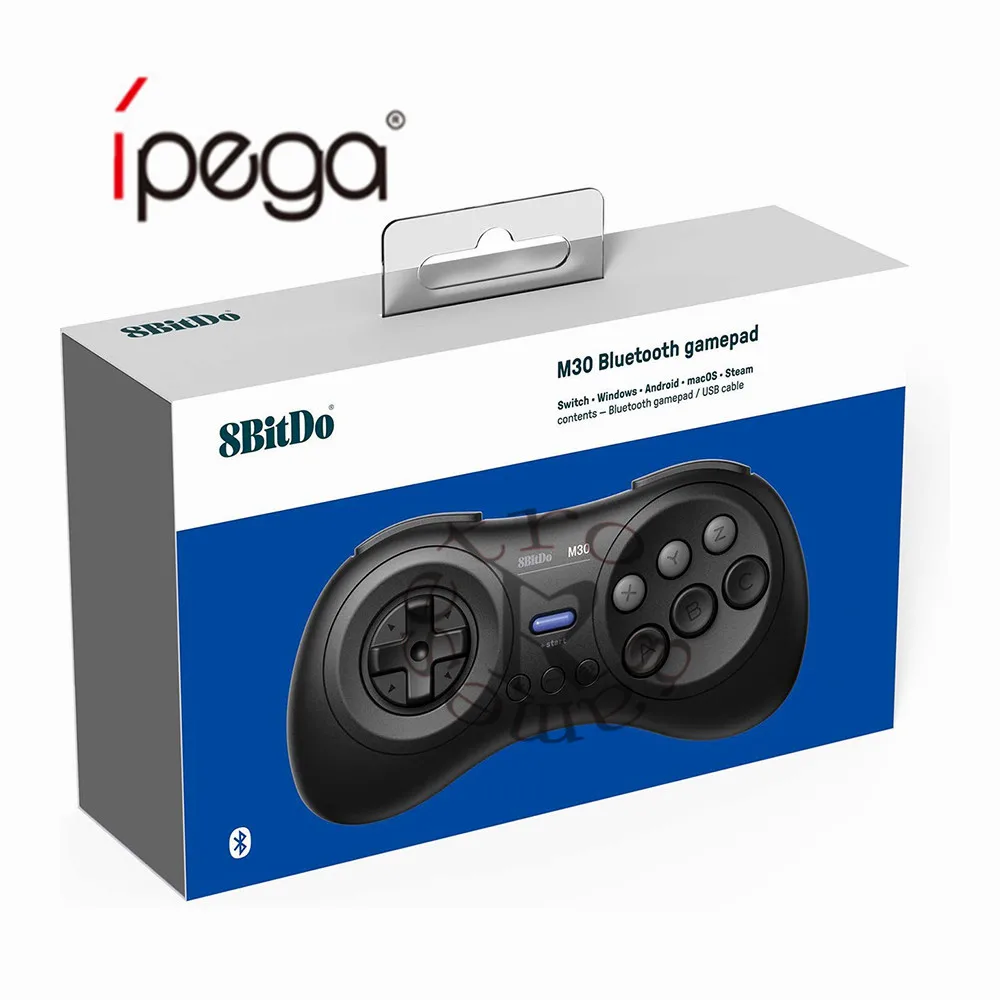 8BitDo M30 Bluetooth Gamepad for Sega Genesis Mega Drive Style for for Nintendo Switch macOS Android Steam Xiaomi smartphones
8BitDo M30 Bluetooth Gamepad for Sega Genesis Mega Drive Style for for Nintendo Switch macOS Android Steam Xiaomi smartphones