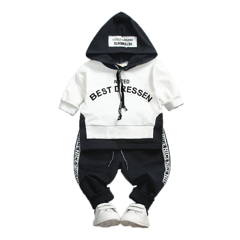 Toddler Cotton Clothes Sets Baby Girl Boy Sport Hooded T-Shirt Sweatshirt Pants 2pcs Children Kids Casual Suits
Toddler Cotton Clothes Sets Baby Girl Boy Sport Hooded T-Shirt Sweatshirt Pants 2pcs Children Kids Casual Suits