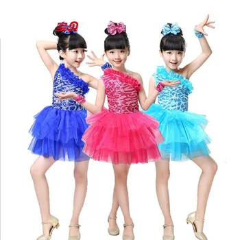Blue Sequined Kids Girls Ballet Jazz Dance dress Girls Party Competitions show Dresswear Chldren's Mdoern Hip Hop dancing dress
Blue Sequined Kids Girls Ballet Jazz Dance dress Girls Party Competitions show Dresswear Chldren's Mdoern Hip Hop dancing dress