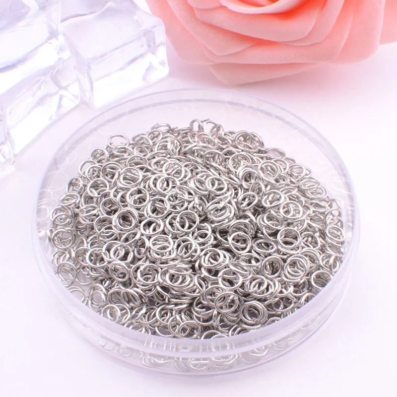 50g 3-16mm Open Jump Ring Jewelry Accessories Single Closed Ring For Earrings Necklace Bracelet Handmade Diy Jewelry Marking
50g 3-16mm Open Jump Ring Jewelry Accessories Single Closed Ring For Earrings Necklace Bracelet Handmade Diy Jewelry Marking
