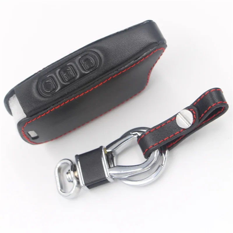 Leather Key Case For Tomahawk TW9010 TW9020/TW4000/TW701 LCD Remote keychain Fob Cover Two Way Car Alarm System
Leather Key Case For Tomahawk TW9010 TW9020/TW4000/TW701 LCD Remote keychain Fob Cover Two Way Car Alarm System