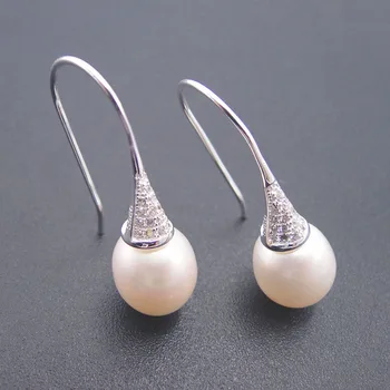 2017 New Fashion High Quality Genuine Freshwater Pearl Earrings Drop Earrings 925 Sterling Silver Jewelry For Women Jewelry Gift
2017 New Fashion High Quality Genuine Freshwater Pearl Earrings Drop Earrings 925 Sterling Silver Jewelry For Women Jewelry Gift