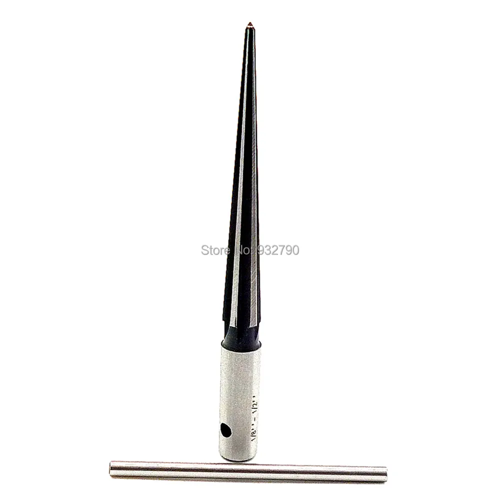 T Handle Tapered Taper Hand Held Reamer Hole Pipe Chaser Reaming Tool