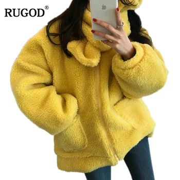 RUGOD Winter Wear Faux Fur Coat Women Long Sleeve Zipper Solid Winter Jacket Plus Size Casual Thick Warm Clothes chaqueta mujer
RUGOD Winter Wear Faux Fur Coat Women Long Sleeve Zipper Solid Winter Jacket Plus Size Casual Thick Warm Clothes chaqueta mujer