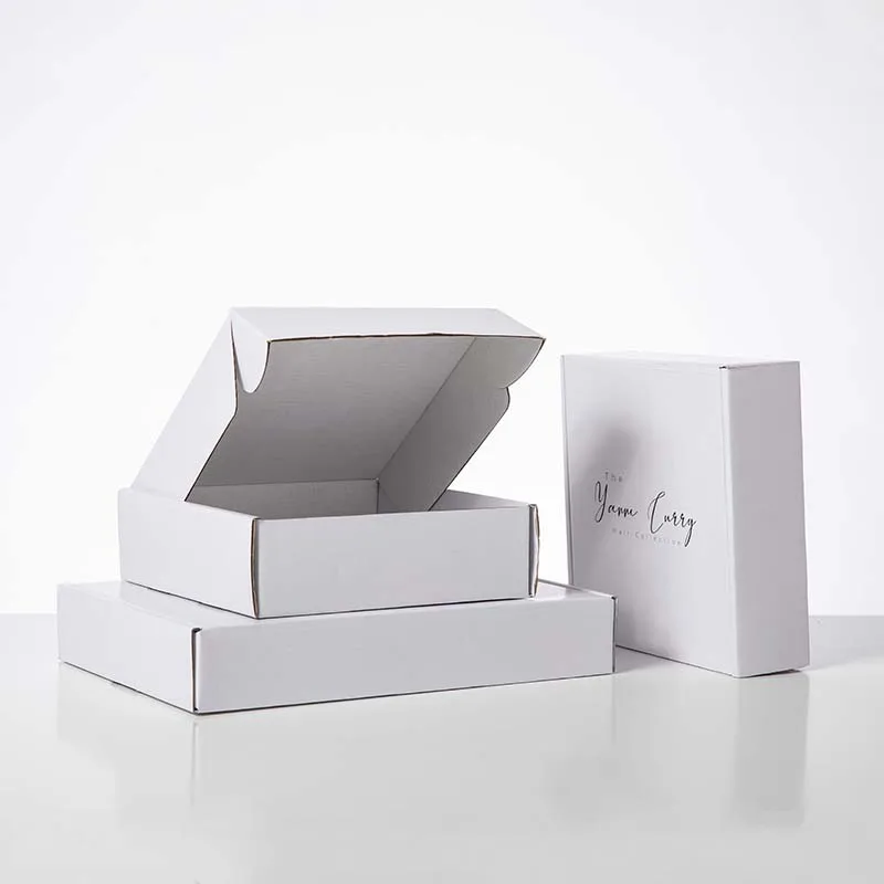 100pcs/lot custom white color corrugated paper shipping mailer box printed one color logo Packaging Hair T-Shirts Clothing box
100pcs/lot custom white color corrugated paper shipping mailer box printed one color logo Packaging Hair T-Shirts Clothing box