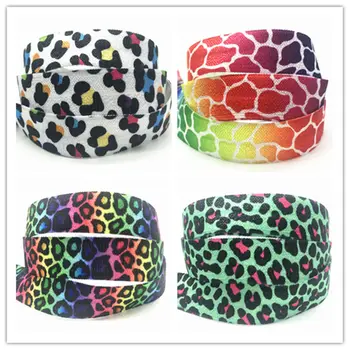 New Ribbon 10Y 15mm Colorful Leopard Patterns Printed Fold Over Elastic FOE Webbing Diy Sewing Hair Band Tie Packaging Accessory
New Ribbon 10Y 15mm Colorful Leopard Patterns Printed Fold Over Elastic FOE Webbing Diy Sewing Hair Band Tie Packaging Accessory