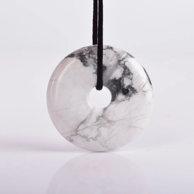 Donut Pendant Natural Stone White Howlite Chakra Pendants wedding favors gifts Crystal Quartz Healing Reiki Charm jewelry 
Donut Pendant Natural Stone White Howlite Chakra Pendants wedding favors gifts Crystal Quartz Healing Reiki Charm jewelry