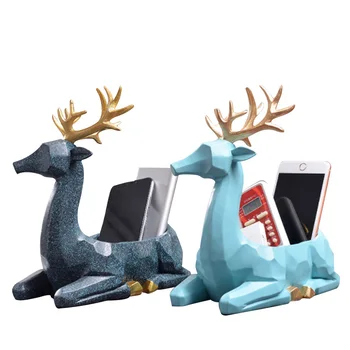 Abstract Resin Deer Shape Home Decoration Desktop Phone Holder Figurine Ornament Modern Home Decoration Accessories Vintage
Abstract Resin Deer Shape Home Decoration Desktop Phone Holder Figurine Ornament Modern Home Decoration Accessories Vintage
