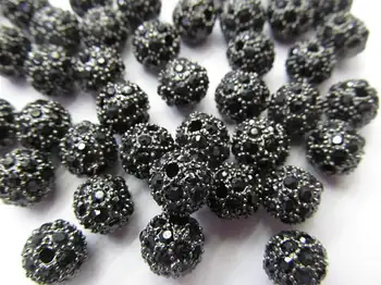 free ship-- 50cs 8-12mm Bling Micro Pave Crysta craft Ball beads, Micro Pave Hematite Gold Findings Charm, Round Ball Spacer
free ship-- 50cs 8-12mm Bling Micro Pave Crysta craft Ball beads, Micro Pave Hematite Gold Findings Charm, Round Ball Spacer
