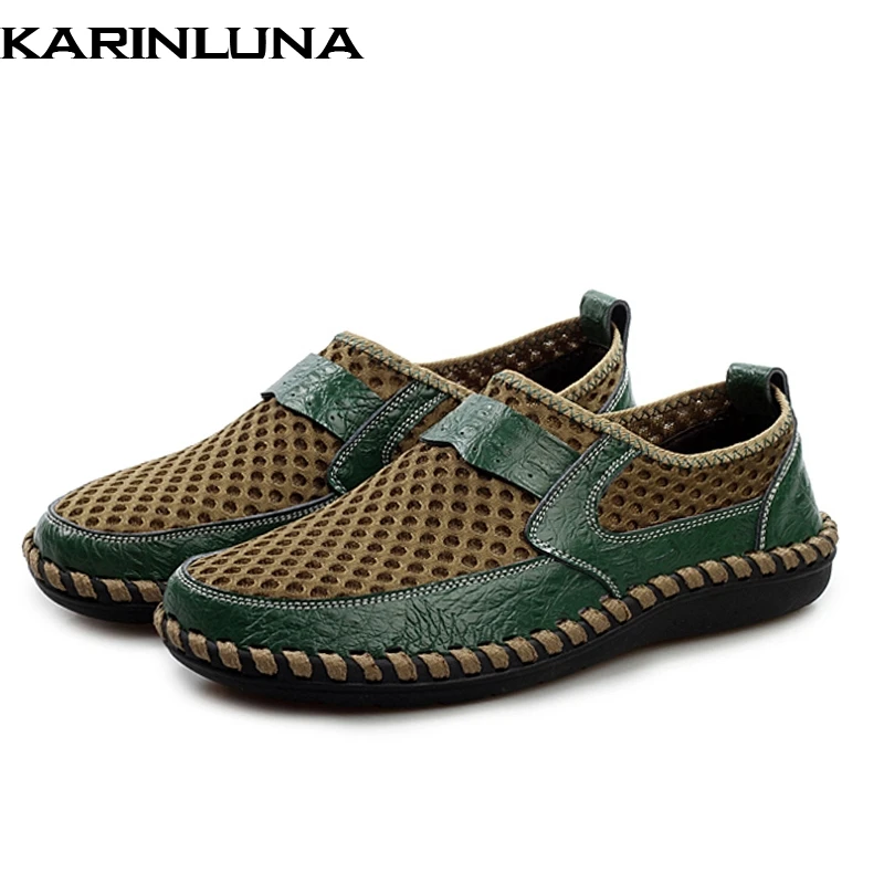 Karinluna Large size 38-50 Fashion air mech Casual shoes men Leisure Man Shoes top Quality breathable flats Men's boat shoes
Karinluna Large size 38-50 Fashion air mech Casual shoes men Leisure Man Shoes top Quality breathable flats Men's boat shoes