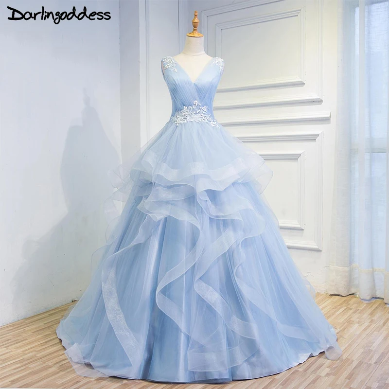 Darlingoddess Beach Wedding Dresses 2017 High Quality Lace Up Back Sleeveless Light Blue Elegant Wedding Gowns Vestido De Noiva
Darlingoddess Beach Wedding Dresses 2017 High Quality Lace Up Back Sleeveless Light Blue Elegant Wedding Gowns Vestido De Noiva