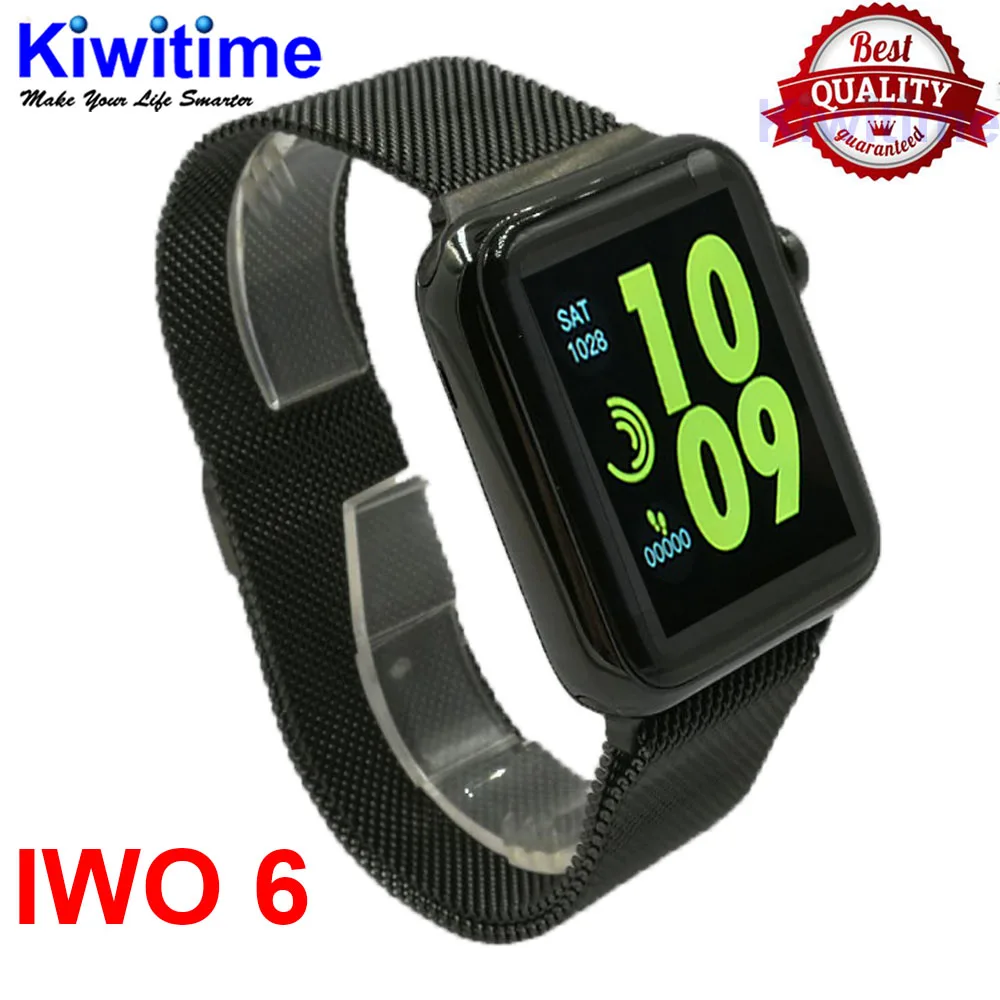 Bluetooth Smart Watch IWO 6 smartwatch Stainless Steel case for ios apple iPhone & samsung xiaomi Android phone Not apple watch
Bluetooth Smart Watch IWO 6 smartwatch Stainless Steel case for ios apple iPhone & samsung xiaomi Android phone Not apple watch