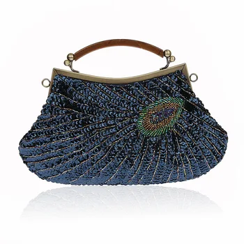 Women Birthday Gift Chinese Vintage Peacock Beads Sequins Cosmetic Bag Fashion Female Wedding Party Bags Exquisite Makeup Bag
Women Birthday Gift Chinese Vintage Peacock Beads Sequins Cosmetic Bag Fashion Female Wedding Party Bags Exquisite Makeup Bag