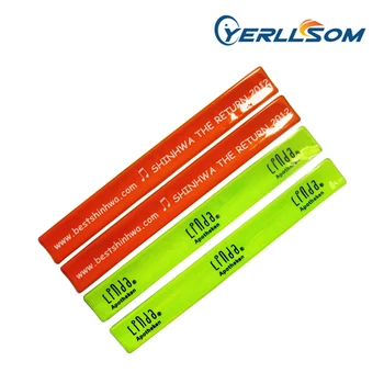 YERLLSOM 3*25cm 700pcs/Lot Hot Selling Printed 1 color logo Slap Reflective Bracelets custom writing for events R041817
YERLLSOM 3*25cm 700pcs/Lot Hot Selling Printed 1 color logo Slap Reflective Bracelets custom writing for events R041817
