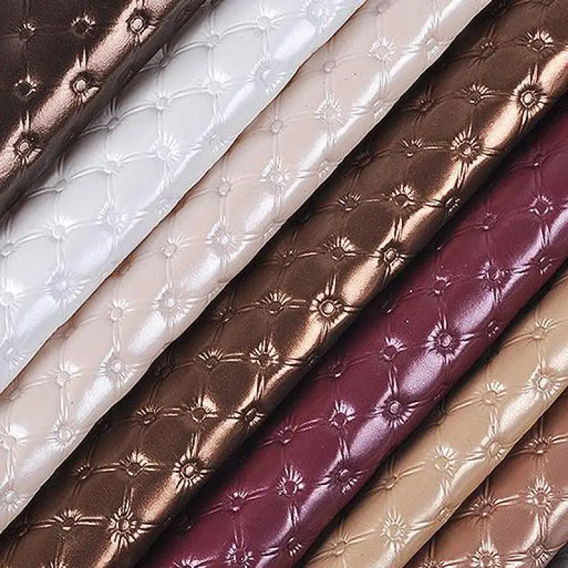 FAUX PREMIUM QUALITY LEATHER MATERIAL LEATHERETTE PVC VINYL UPHOLSTERY FABRIC