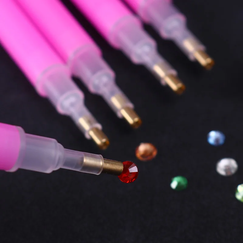 5Pcs/set Pink Dotting Pen Dual-ended Nail Rhinestone Gem Picker Nail Art Manicure Tool Nail Care
5Pcs/set Pink Dotting Pen Dual-ended Nail Rhinestone Gem Picker Nail Art Manicure Tool Nail Care