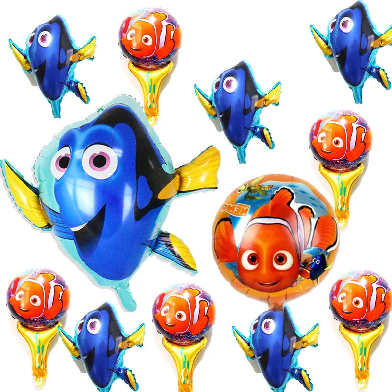 (12pcs/lot) foil balloons set mixed irregular hand cheering Nemo balloon children Dory ballon party balloons
(12pcs/lot) foil balloons set mixed irregular hand cheering Nemo balloon children Dory ballon party balloons