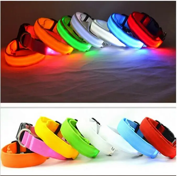 200 pcs Adjustable Pet Cat Dog Glow Night Flashing Safety Collar Light Up Luminous LED Nylon Neck Strap
200 pcs Adjustable Pet Cat Dog Glow Night Flashing Safety Collar Light Up Luminous LED Nylon Neck Strap