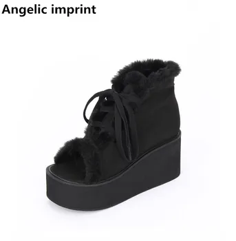 Angelic imprint woman mori girl lolita cosplay shoes lady high heels wedges pumps women princess summer dress sandal short plush
Angelic imprint woman mori girl lolita cosplay shoes lady high heels wedges pumps women princess summer dress sandal short plush