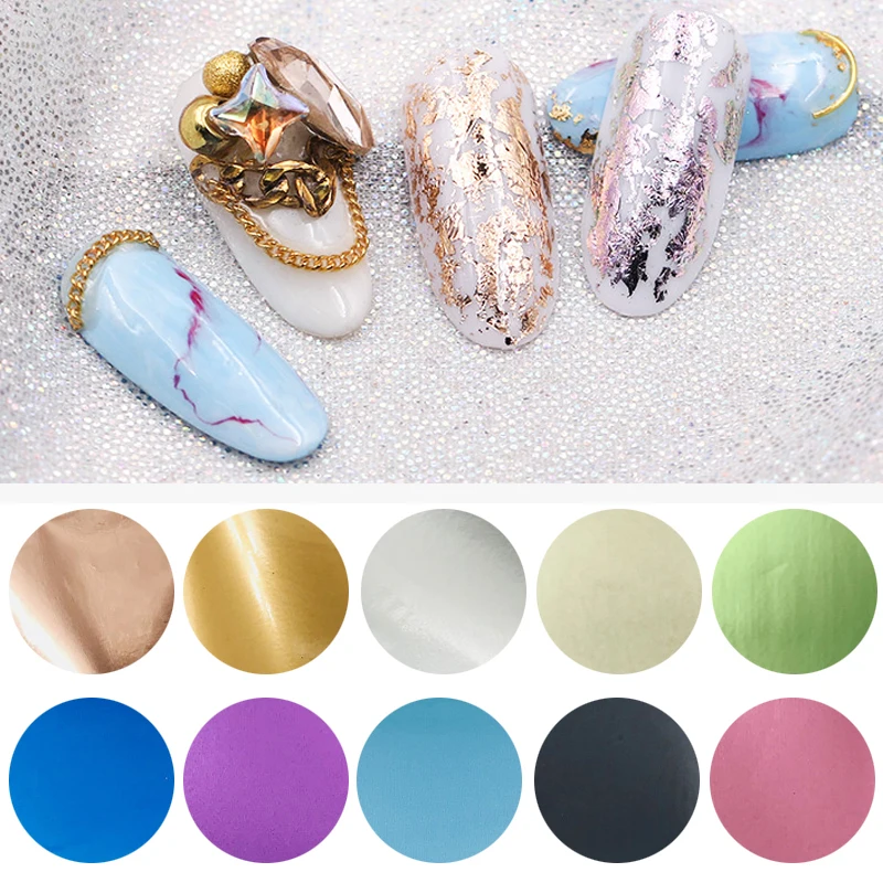 10Pcs/Set Matte Gold Silver Starry Sky Nail Foils 4*20CM Rose Gold Nail Transfer Stickers Decals Manicure Nail Art Decoration
10Pcs/Set Matte Gold Silver Starry Sky Nail Foils 4*20CM Rose Gold Nail Transfer Stickers Decals Manicure Nail Art Decoration
