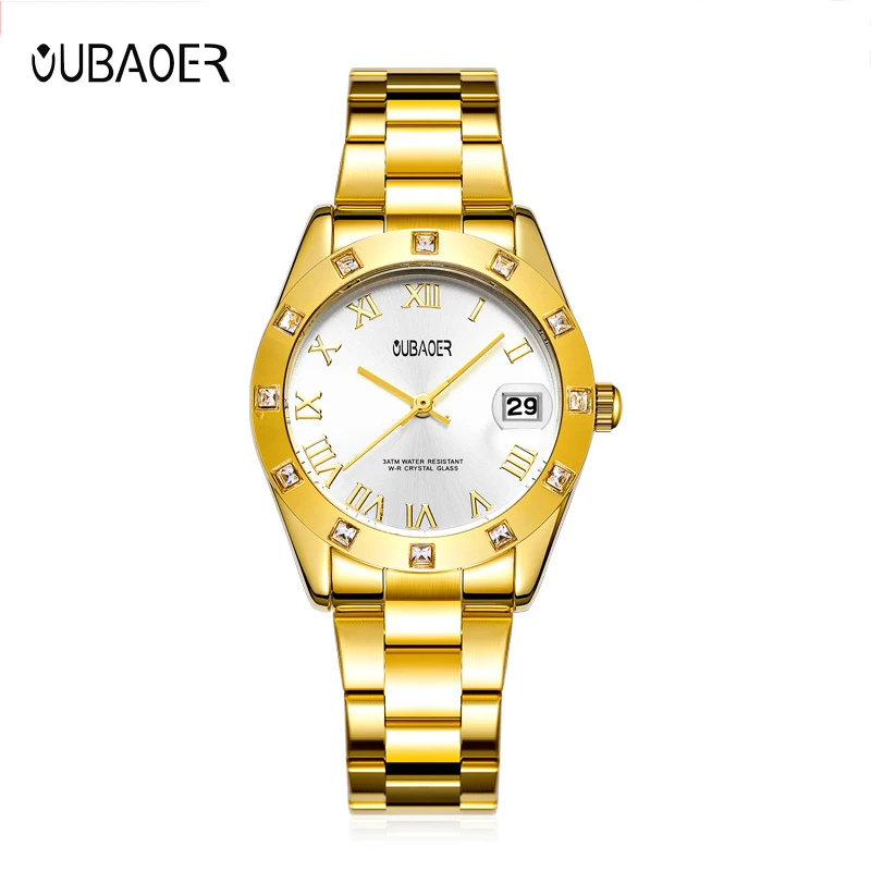 OUBAOER Women's Fashion Casual Wristwatch Unique Female Clock Full Stainless Steel Strap Watch Waterproof relogio masculino
OUBAOER Women's Fashion Casual Wristwatch Unique Female Clock Full Stainless Steel Strap Watch Waterproof relogio masculino