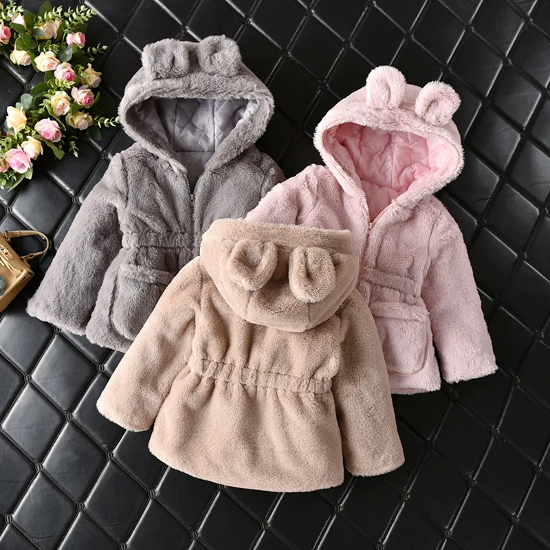 BibiCola/осенне-зимние детские куртки модная плотная верхняя одежда для девочек