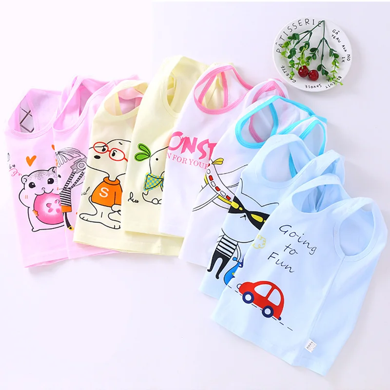 2pcs/lot Baby Boys Girls Tanks Tops Solid Candy Color Children Vest Beach Camisoles Kids 100% Cotton Sleeveless T-shirts VE006
2pcs/lot Baby Boys Girls Tanks Tops Solid Candy Color Children Vest Beach Camisoles Kids 100% Cotton Sleeveless T-shirts VE006